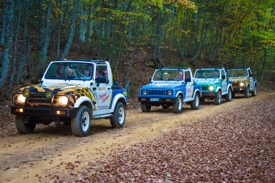 Jeep Safari Discover Olympus From Paralia Katerinis - Cancellation Policy