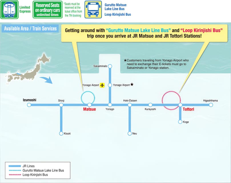 JR West: Tottori-Matsue Pass - Frequently Asked Questions