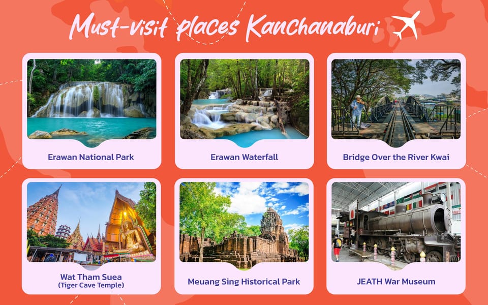 Kanchanaburi: Custom Tour From Bangkok - Visiting Ancient City Wall