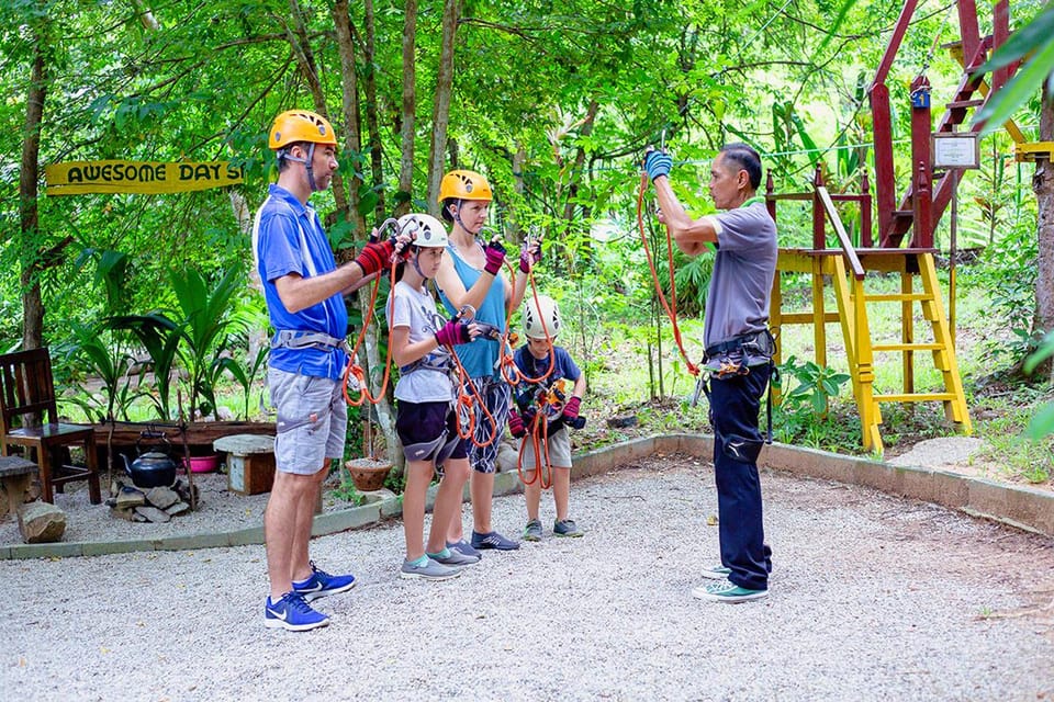 Krabi: Ultimate Zipline Games Challenge - Immersive Scenic Zipline Excursion