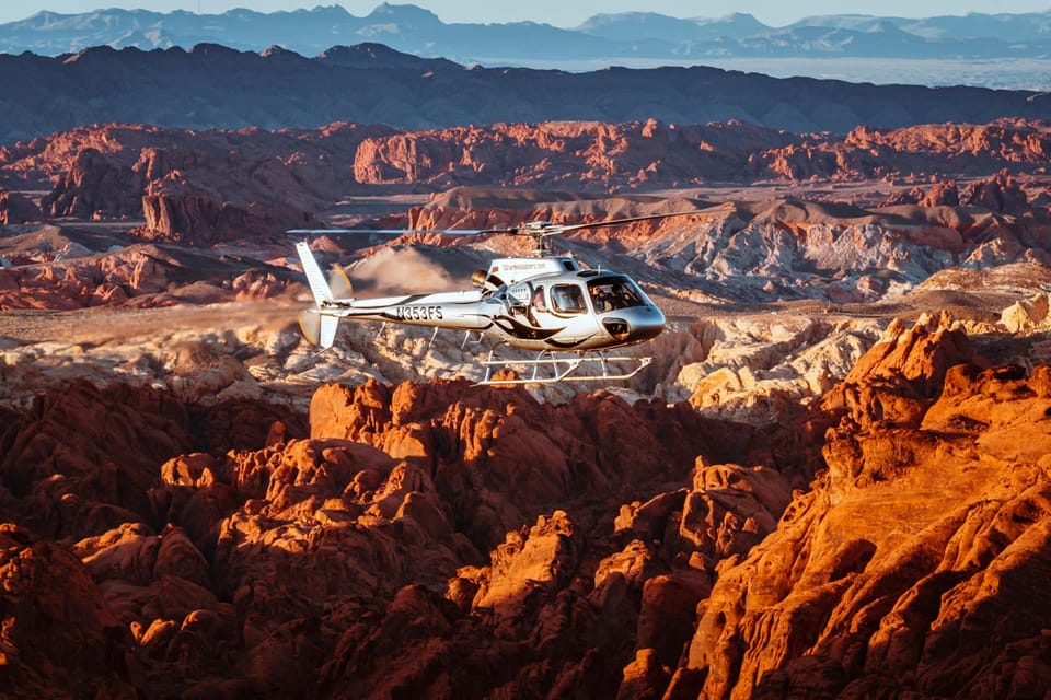 Las Vegas: Grand Canyon Heli Tour and Valley of Fire Landing - Memorable Sights Along the Way