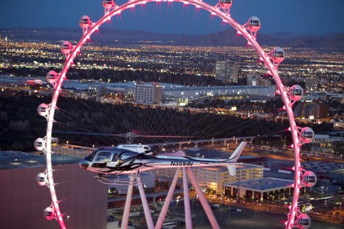 Las Vegas Night Strip Helicopter Flight Including Transport - Frequently Asked Questions