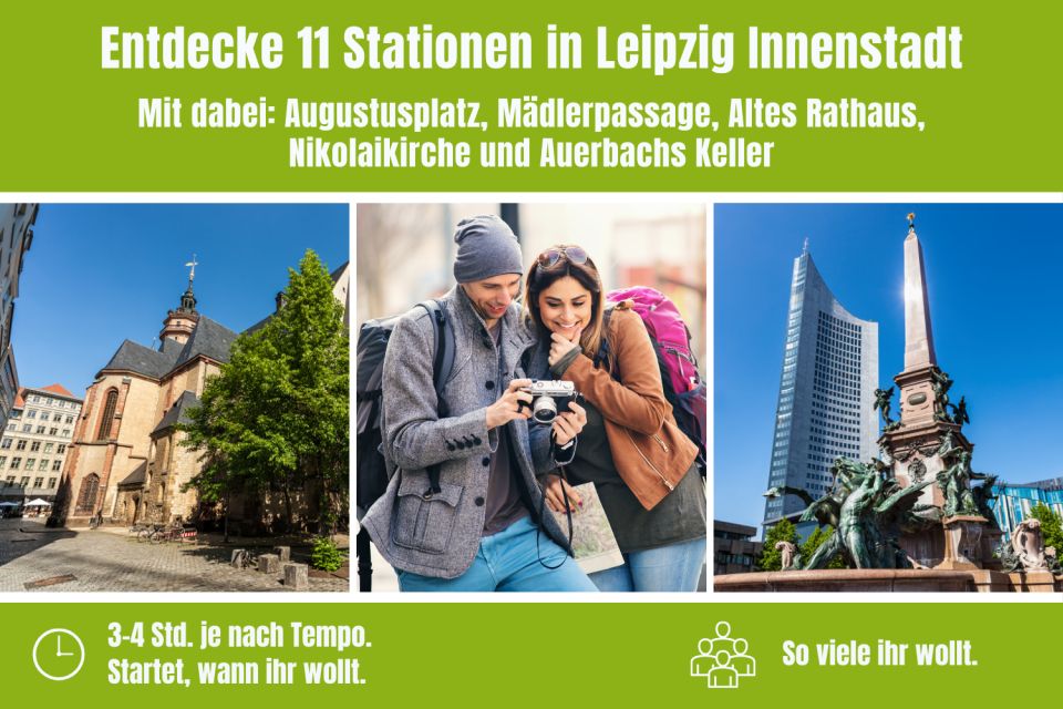 Leipzig City Centre: Scavenger Hunt Self-Guided Tour - Exploring Leipzig Beyond the Hunt