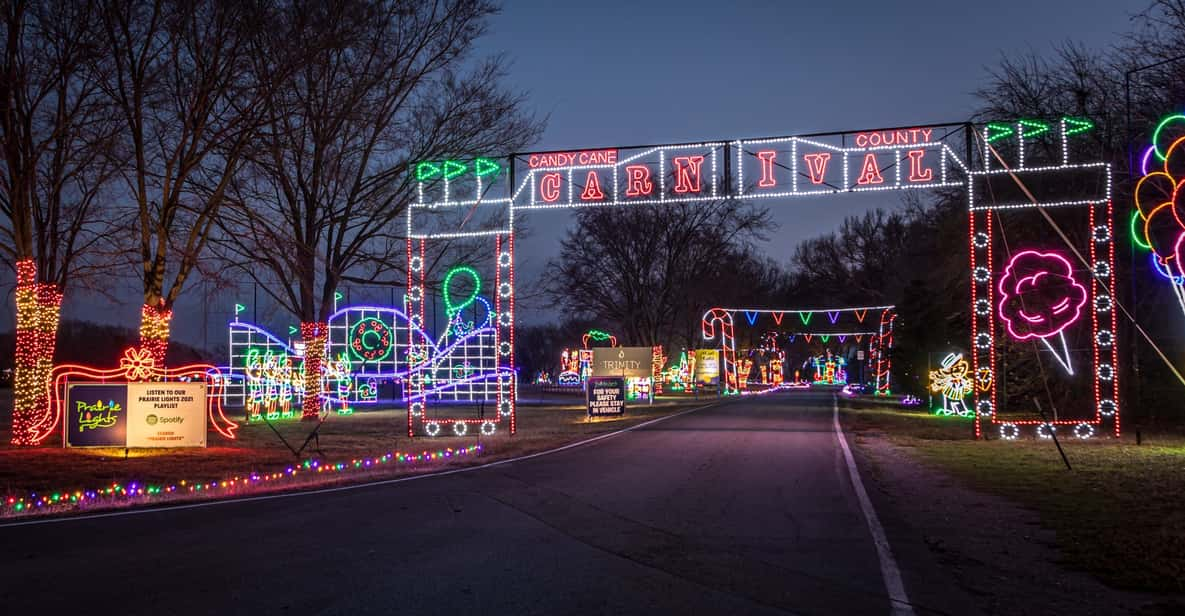 Lights of Joy Christmas Drive-Thru - Whats Included