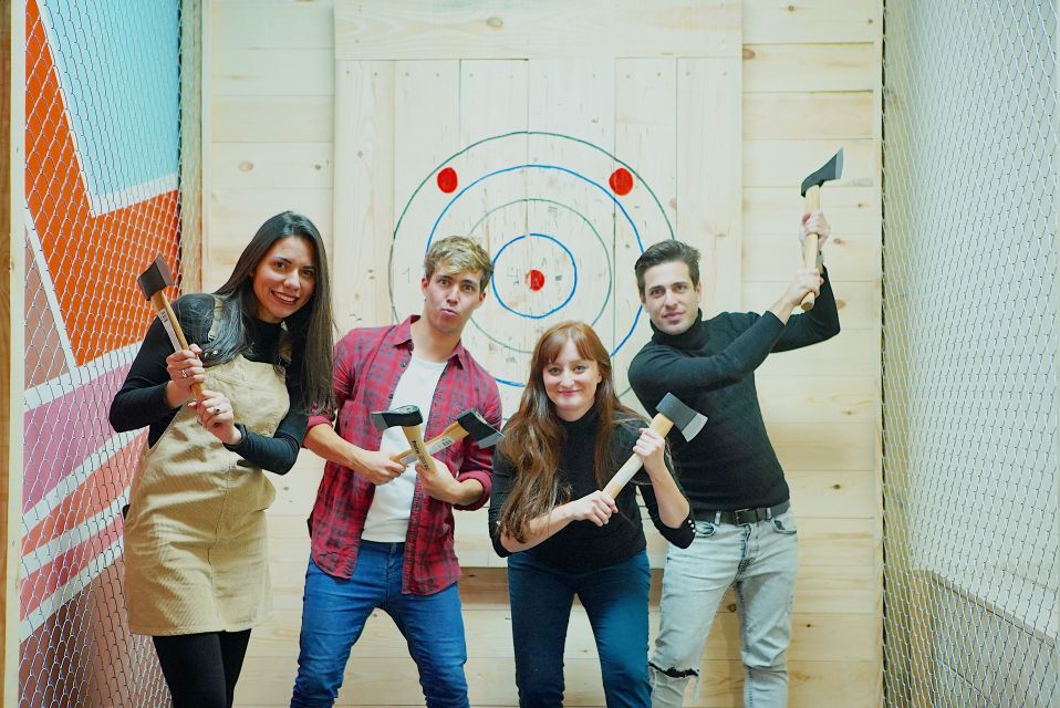 Madrid: Axe Throwing Challenge - What to Expect