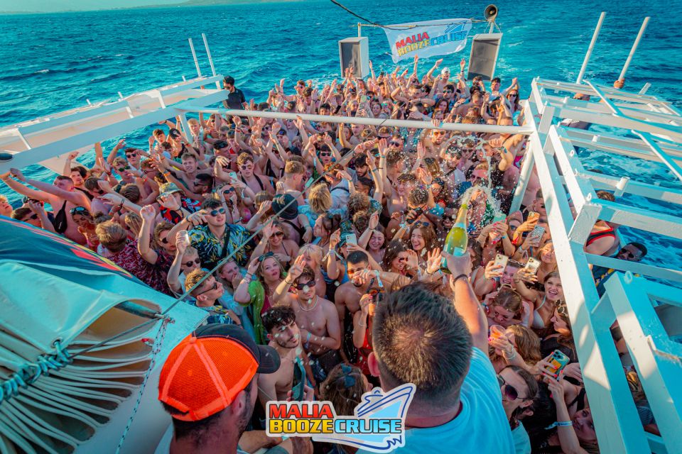 Malia: Booze Cruise Boat Party With Live Dj - Additional Important Information