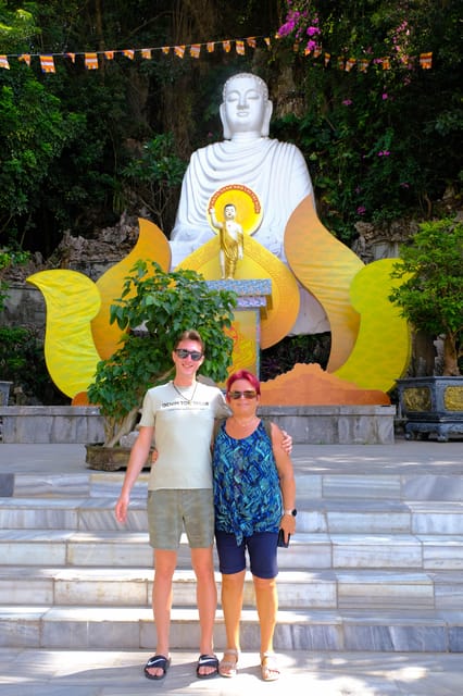 Marble Mountain, Son Tra Peninsula, and Lady Buddha - Visiting Linh Ung Pagoda