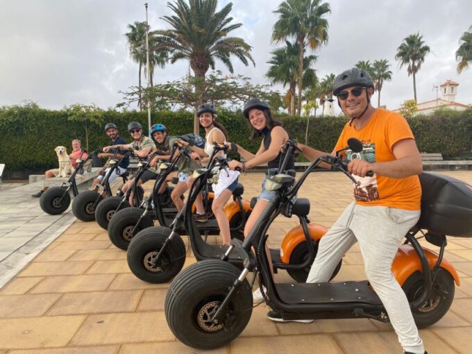 Maspalomas: E-Scooter Chopper 2 Seat Optional Camel Tour - Group Size and Language Options