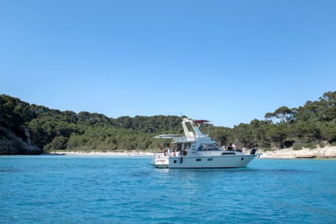 Menorca: 3.5 Hour South Coast Boat Excursion - Menorcan Appetizer
