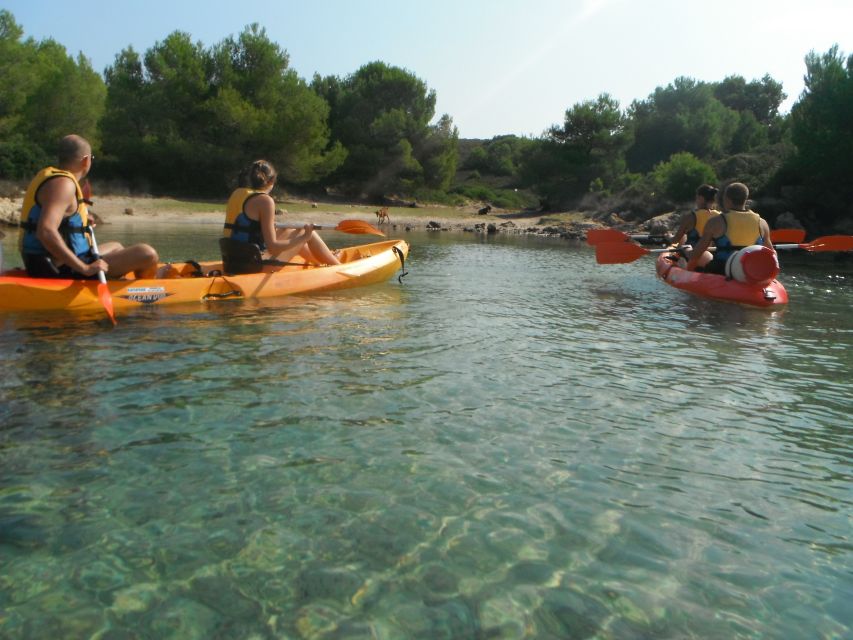 Menorca: Half-Day Kayak Excursion in Fornells - Gear Briefing and Kayak Tutorial