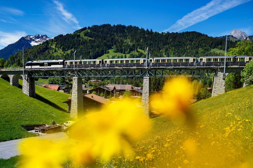 Montreux: 1-Way Goldenpass Belle-Epoque Train To/From Gstaad - Customer Ratings and Feedback