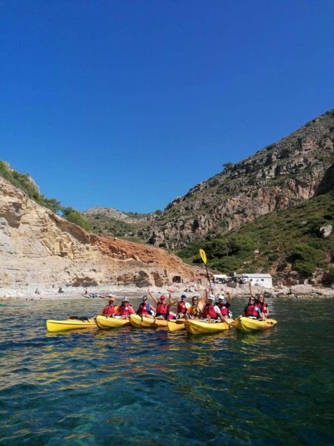 Moraira: Kayak Trip From Moraira to Benitachell - Tour Guide Languages