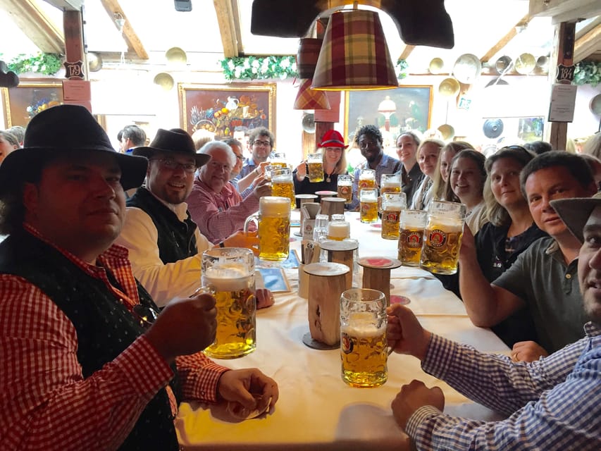 Munich: City Highlights and Beer Garden Walking Tour - Lunch and Beverages