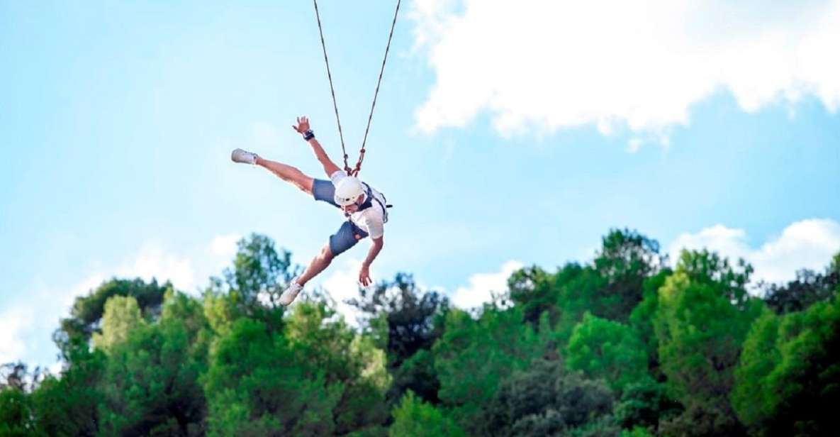 Murillo De Gállego Huesca: Bungee Jumping Over the River - Preparations