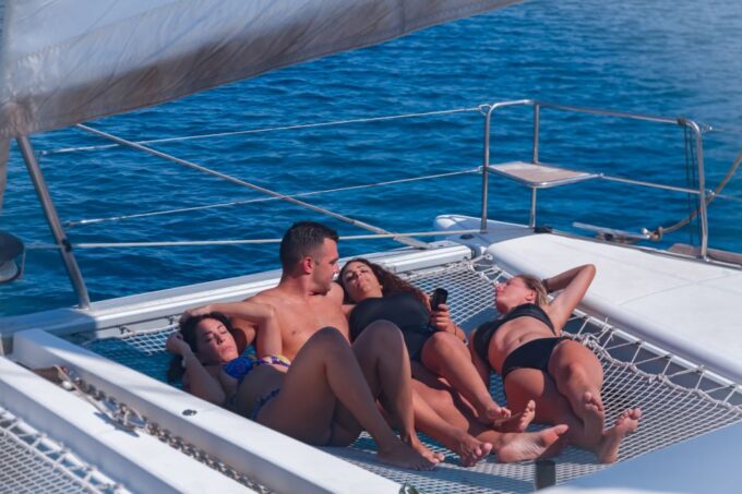 Mykonos: Catamaran Cruise With Meal and Drinks - Frequently Asked Questions