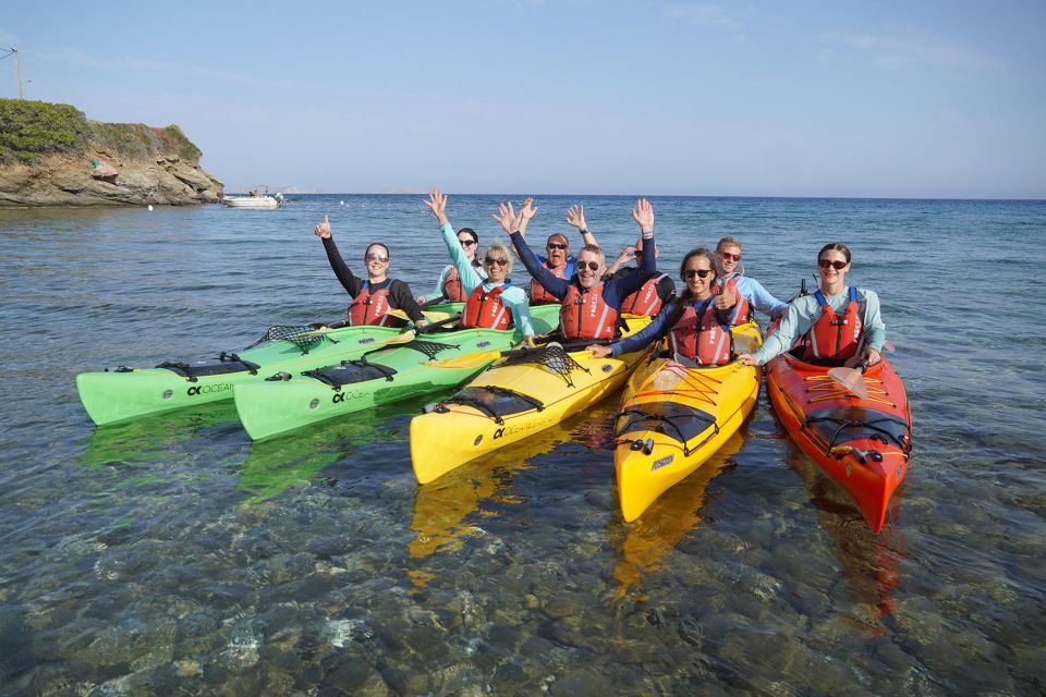 Naxos: Moutsouna Caves Sea Kayak Tour, Snorkeling & Picnic - Booking Information