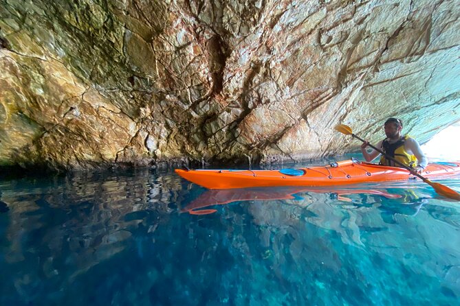 Naxos: Rhina Cave Sea Kayaking Tour - Cancellation and Pricing