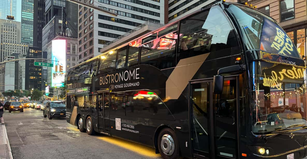 New York : Bustronome Gourmet Diner Tour - Frequently Asked Questions