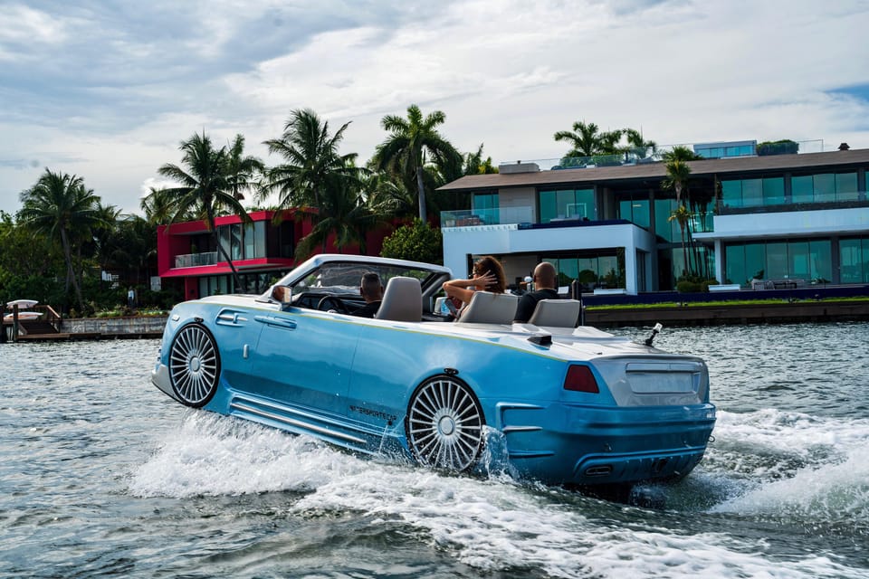 Palm Beach: Rolls Royce Jetcar Rental - Prohibited Items