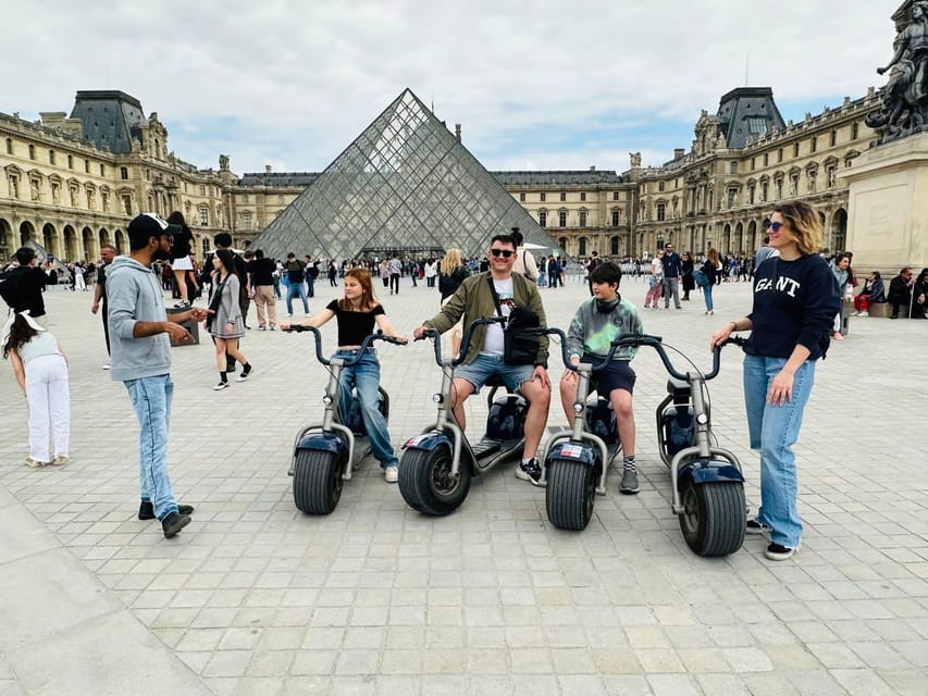 Paris: City Highlights Fat Tire E-Scooter or E-Bike Tour - History and Insights