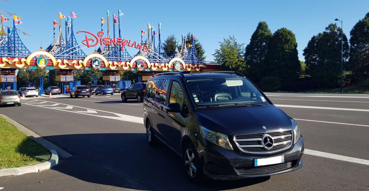 Paris: Private Transfer From CDG Airport to Disneyland - Benefits of Private Transfer