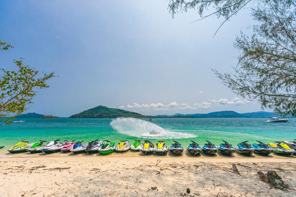 Phuket: 4 Hours Jet Ski Experience Hopping To 6 Islands - Pickup and Group Size