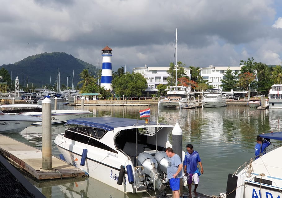 Phuket: Phi Phi Island Hopping Day Trip by Speed Boat - Lunch at Phi Phi Harbour View