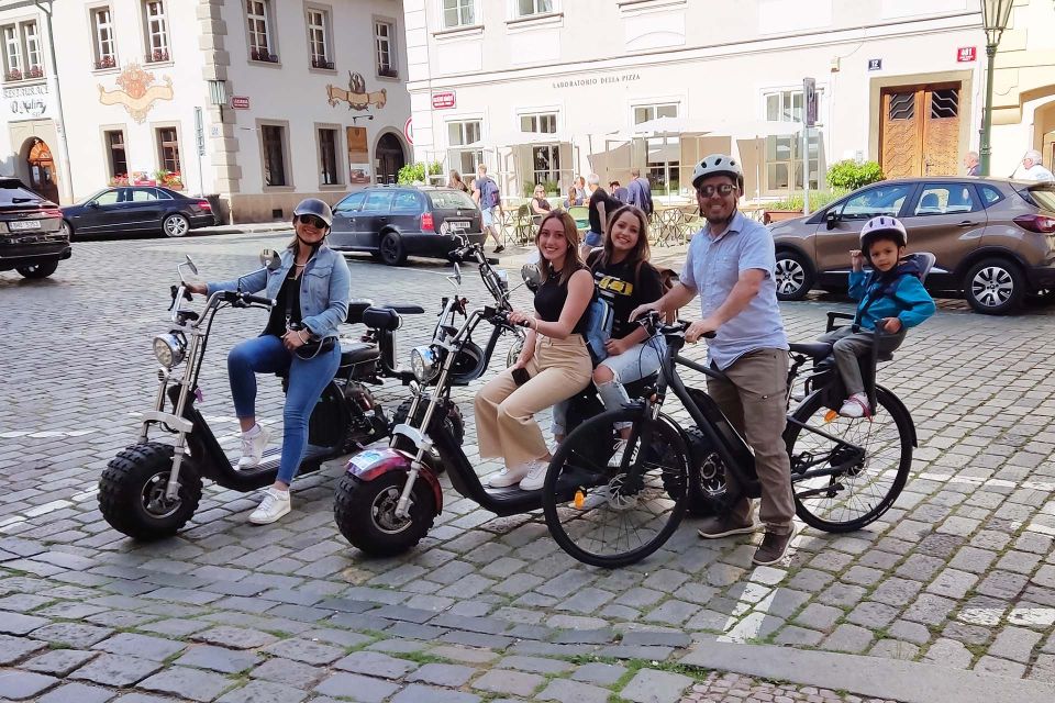 Prague: City Highlights Guided Electric Trike Tour - Experience the Citys Viewpoints