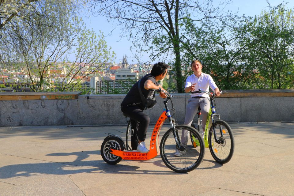 Prague: E-Bike/E-Scooter Viewpoint Tour - Private Tips From Guides