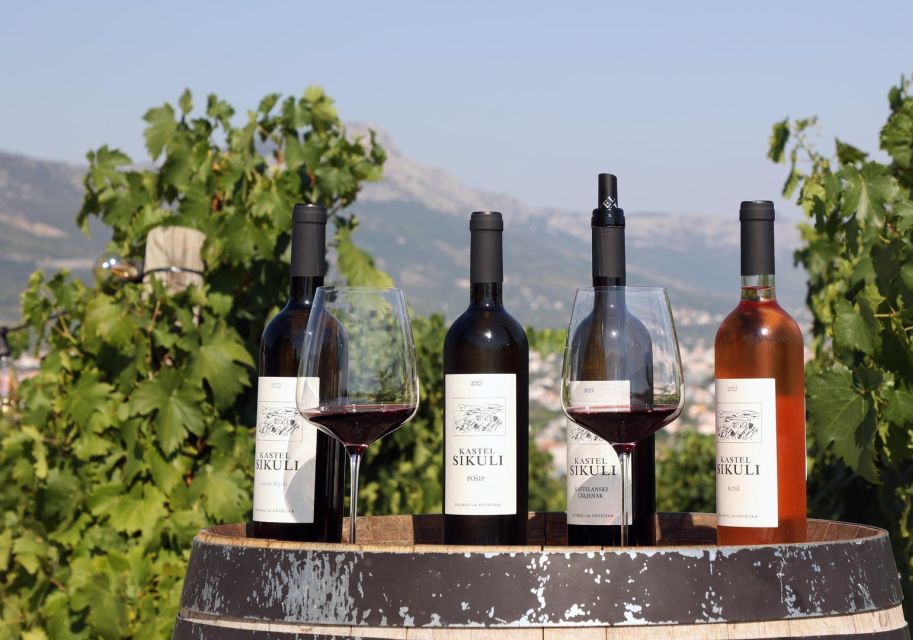 Private Split & Trogir Wine Tasting & Vineyard With Sea View - Reserve and Pay Option