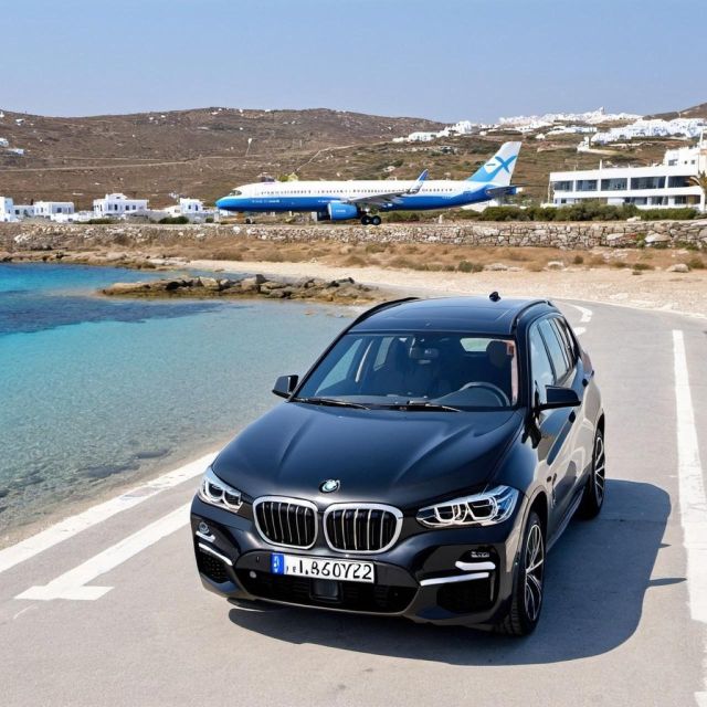 Private Transfer Mykonos:Hotel/Villa Dropoff to Aiport/Port - Convenient Departure Assistance