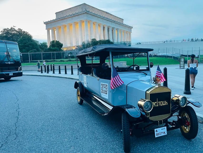 Privet Tour: Washington D.C. Memorials Tour in a Vintage Car - Accessibility Features