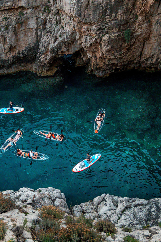 Pula: Sunset/Night Illuminated Transparent Kayak Cave Tour - Equipment and Inclusions