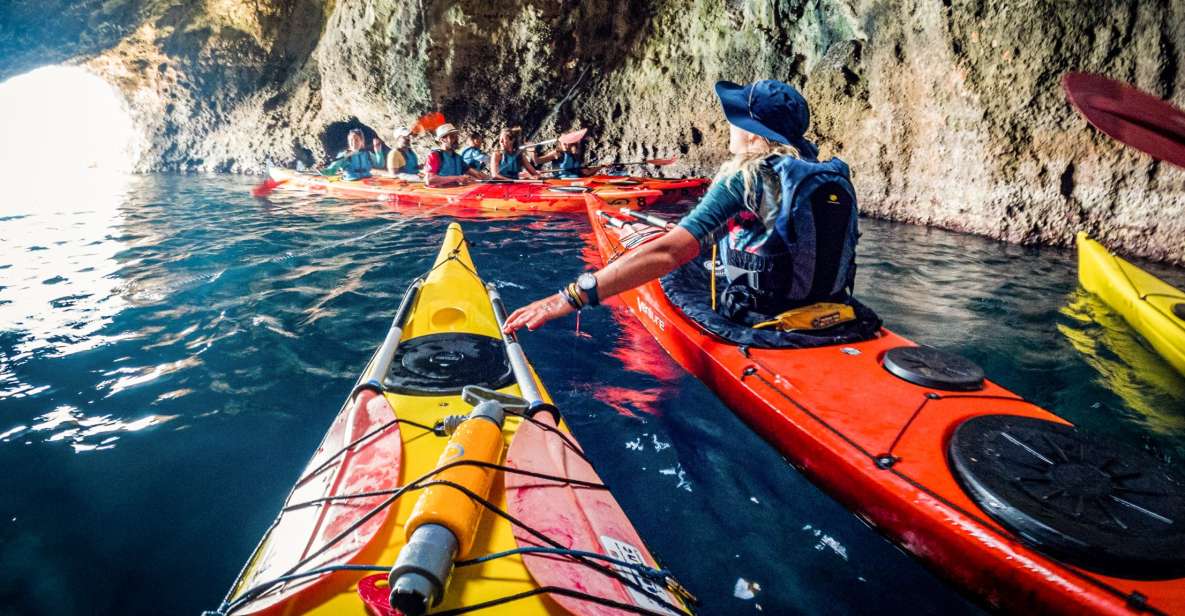 Rhodes: Pirates Route Sea Kayaking Tour - Picnic and Snorkeling