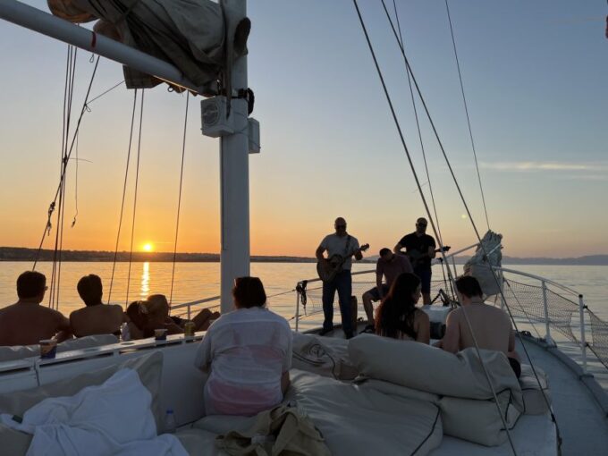 Rhodes: Sunset Cruise W/ Gourmet Buffet, Drinks & Live Music - About the Cruise