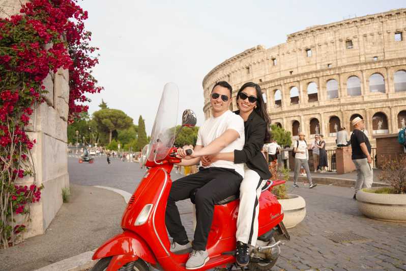 Rome: Guided City Food Tour by Vespa and Tastings - Booking and Cancellation Policy