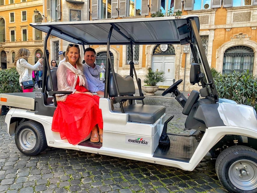 Rome: Private Golf Cart Tour With Gelato and Tiramisù - Customer Reviews and Ratings