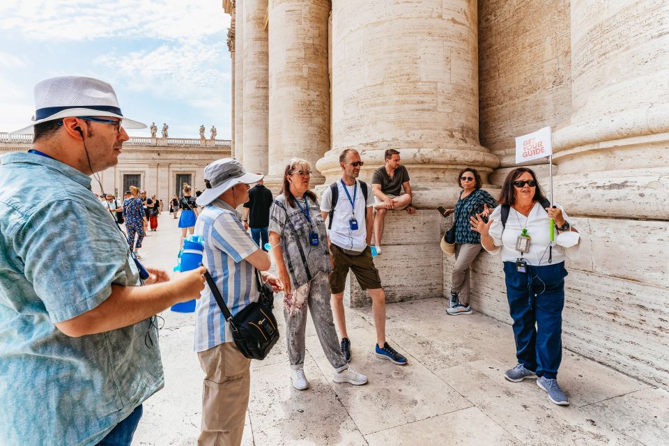 Rome: St. Peters Basilica, Square and Grottoes Guided Tour - Nearby Attractions to Explore