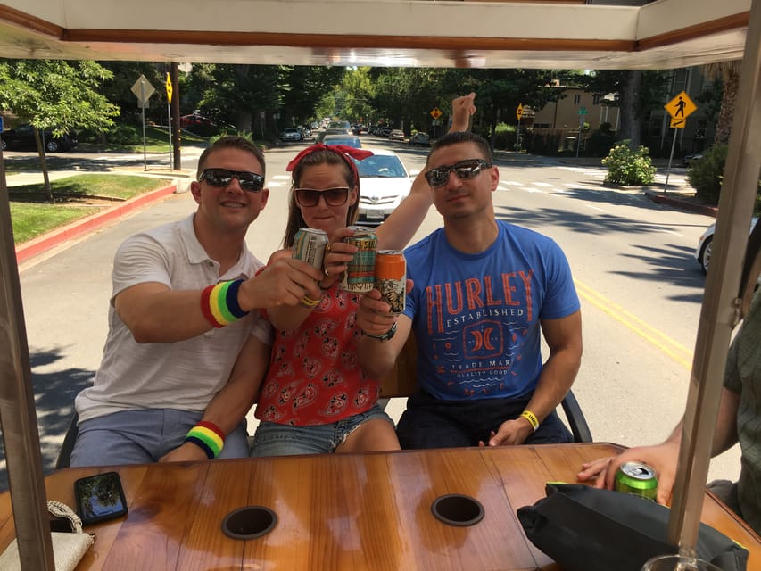 Sacramento: Pedal Bar Tour With 2 Stops - Frequently Asked Questions