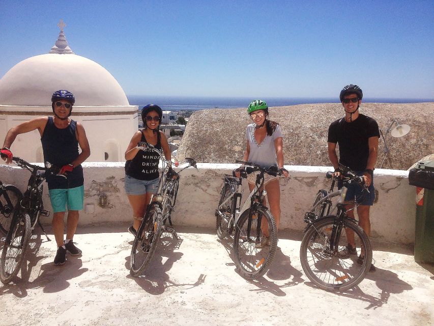 Santorini: Around the Island by Electric Bike - Indulge in Local Flavors