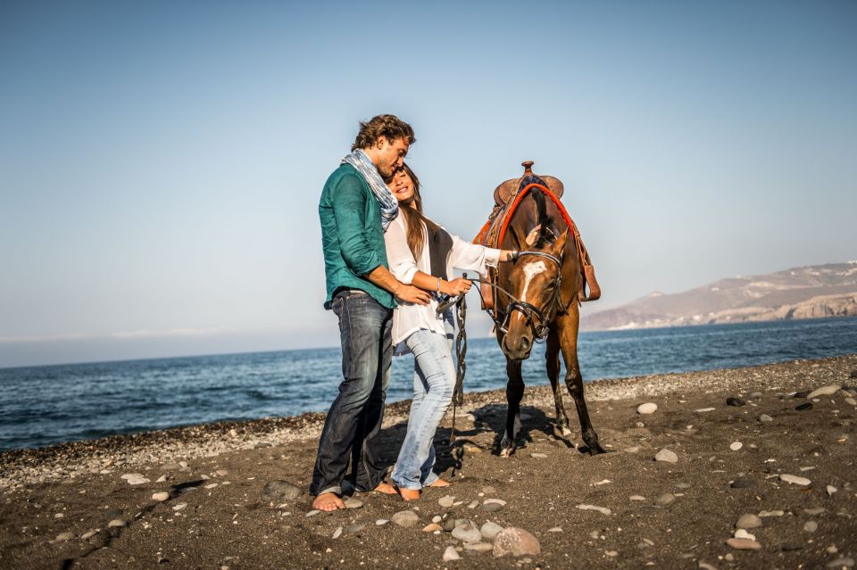 Santorini: Horseback Riding Experience in Volcanic Landscape - Transportation and Meeting Point