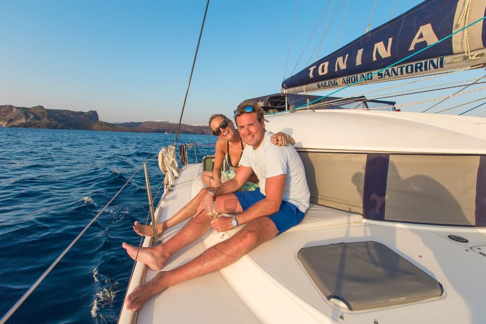 Santorini: Private Catamaran Cruise With Food & Drinks - Nearby Attractions