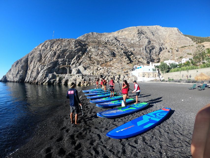 Santorini: Stand-Up Paddle and Snorkel Adventure - Capturing Memories With Gopro