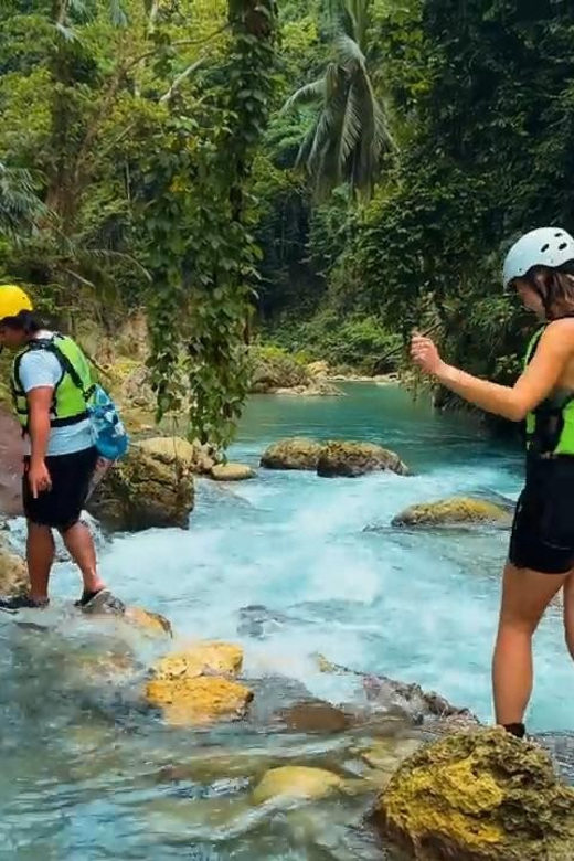 Shared Tour : Whale Shark Watching and Kawasan Canyoneering - Kawasan Falls Canyoneering Adventure