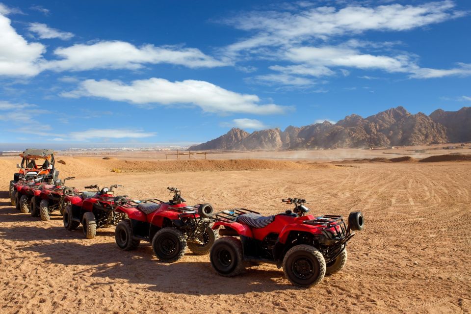 Sharm El Sheikh: ATV Quad Bike & Private Speedboat Adventure - Booking Details