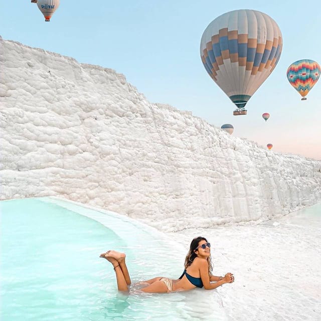 Side City: Pamukkale Day Trip With Balloon Flight Option - Travel Tips for Pamukkale