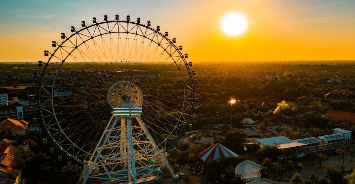 Siem Reap: Angkor Eye Standard Ride Ticket With Pickup - Booking and Cancellation Policies