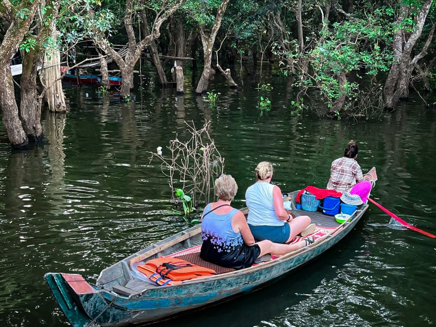 Siem Reap Floating Village Kampong Phluk Sun Set With Boat - Booking Information