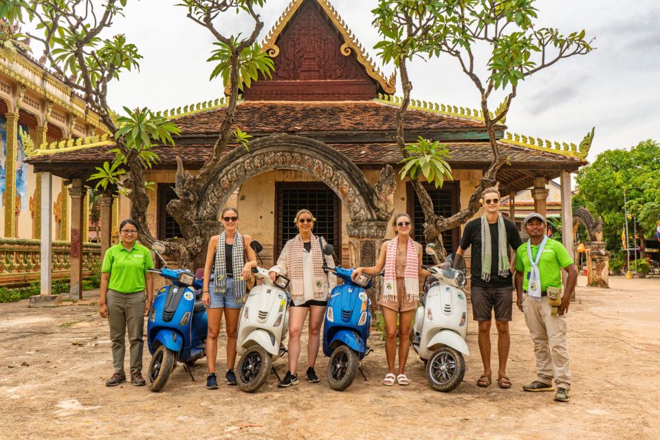 Siem Reap: Floating Village Sunset Boat Guided Vespa Tour - Booking Information