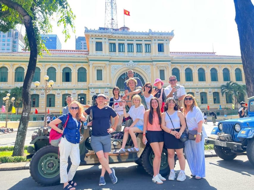 Sightseeing Ho Chi Minh City By Jeep Car - Booking Information